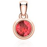 🦚 585er Roségold Anhänger für Ketten mit Rubin 🦚 585er Roségold Anhänger für Ketten mit Rubin