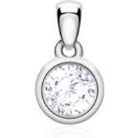 🦚 585er Weißgold Anhänger für Ketten mit Weißtopas 🦚 585er Weißgold Anhänger für Ketten mit Weißtopas