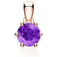 🦚 Anhänger für Ketten aus 585er Roségold mit Amethyst 🦚 Anhänger für Ketten aus 585er Roségold mit Amethyst