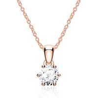 🦚 Damenkette aus 585er Roségold mit Brillant 🦚 Damenkette aus 585er Roségold mit Brillant