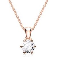 🦚 Diamantkette für Damen aus 14K Roségold 🦚 Diamantkette für Damen aus 14K Roségold