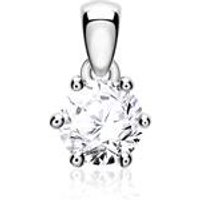 🦚 Diamantanhänger für Damen aus 585er Weißgold 🦚 Diamantanhänger für Damen aus 585er Weißgold