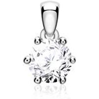 🦚 Diamantanhänger für Damen aus 585er Weißgold 🦚 Diamantanhänger für Damen aus 585er Weißgold