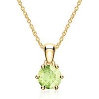 🦚 585er Goldkette mit Peridot Anhänger 🦚 585er Goldkette mit Peridot Anhänger