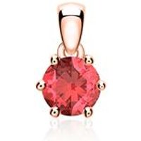 🦚 Rubin Anhänger für Ketten aus 585er Roségold 🦚 Rubin Anhänger für Ketten aus 585er Roségold