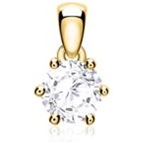 🦚 Anhänger aus 14-karätigem Gold mit Weißtopas 🦚 Anhänger aus 14-karätigem Gold mit Weißtopas