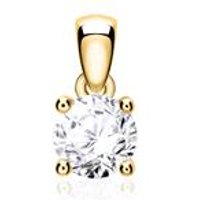 🦚 Diamantanhänger für Damen aus 585er Gold 🦚 Diamantanhänger für Damen aus 585er Gold