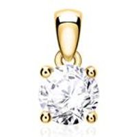 🦚 585er Goldanhänger für Damen mit Diamant 🦚 585er Goldanhänger für Damen mit Diamant