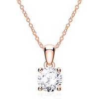 🦚 Diamantkette für Damen aus 14K Roségold 🦚 Diamantkette für Damen aus 14K Roségold