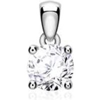 🦚 Damen Anhänger aus 585er Weißgold mit Diamant 🦚 Damen Anhänger aus 585er Weißgold mit Diamant
