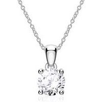 🦚 Kette aus 585er Weißgold für Damen mit Brillant 🦚 Kette aus 585er Weißgold für Damen mit Brillant