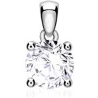 🦚 Anhänger für Damen aus 585er Weißgold mit Diamant 🦚 Anhänger für Damen aus 585er Weißgold mit Diamant