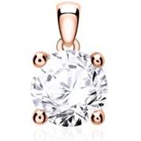 🦚 Anhänger für Damenketten aus 585er Roségold mit Diamant 🦚 Anhänger für Damenketten aus 585er Roségold mit Diamant