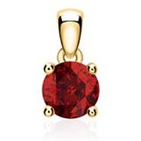 🦚 585er Gold Anhänger für Ketten mit Granat 🦚 585er Gold Anhänger für Ketten mit Granat