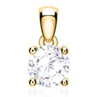 🦚 Weißtopas Anhänger für Ketten aus 585er Gold 🦚 Weißtopas Anhänger für Ketten aus 585er Gold