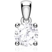 🦚 585er Weißgold Kettenanhänger mit Weißtopas 🦚 585er Weißgold Kettenanhänger mit Weißtopas