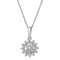 🦚 Damenkette mit lab grown Diamantanhänger aus Weißgold 🦚 Damenkette mit lab grown Diamantanhänger aus Weißgold