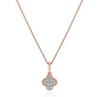 🦚 Damenkette aus Roségold mit Diamantanhänger 🦚 Damenkette aus Roségold mit Diamantanhänger