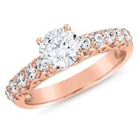 🦚 Verlobungsring mit lab grown Diamanten aus Roségold 🦚 Verlobungsring mit lab grown Diamanten aus Roségold