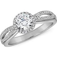 🦚 Verlobungsring mit Diamanten aus Weißgold oder Platin 🦚 Verlobungsring mit Diamanten aus Weißgold oder Platin