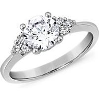 🦚 Weißgold oder Platin Verlobungsring mit Diamanten 🦚 Weißgold oder Platin Verlobungsring mit Diamanten