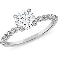 🦚 Damenring aus Weißgold oder Platin, lab grown Diamanten 🦚 Damenring aus Weißgold oder Platin, lab grown Diamanten