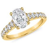 🦚 Goldener Verlobungsring mit lab grown Brillanten 🦚 Goldener Verlobungsring mit lab grown Brillanten