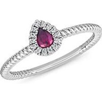 🦚 Damenring mit Rubinen und Diamanten, lab-grown 🦚 Damenring mit Rubinen und Diamanten, lab-grown