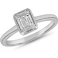 🦚 Diamantring für Damen aus Weißgold oder Platin 🦚 Diamantring für Damen aus Weißgold oder Platin