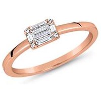 🦚 Ring für Damen aus Roségold mit Diamanten 🦚 Ring für Damen aus Roségold mit Diamanten