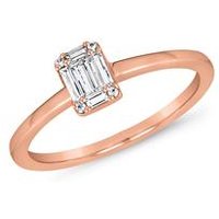 🦚 Diamantring für Damen aus Roségold 🦚 Diamantring für Damen aus Roségold