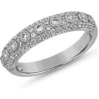 🦚 Damenring mit Labordiamanten aus Weißgold oder Platin 🦚 Damenring mit Labordiamanten aus Weißgold oder Platin