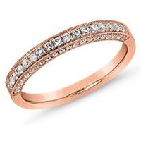 🦚 Roségoldener Damenring mit laborgezüchteten Brillanten 🦚 Roségoldener Damenring mit laborgezüchteten Brillanten