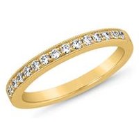 🦚 Lab-grown Diamantring für Damen aus Gelbgold 🦚 Lab-grown Diamantring für Damen aus Gelbgold