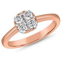 🦚 Gravurring aus Roségold mit lab grown Diamanten 🦚 Gravurring aus Roségold mit lab grown Diamanten