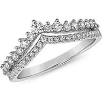 🦚 Damen V-Ring mit Brillanten aus Weißgold oder Platin 🦚 Damen V-Ring mit Brillanten aus Weißgold oder Platin