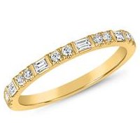 🦚 Diamantring für Damen aus Gelbgold, gravierbar 🦚 Diamantring für Damen aus Gelbgold, gravierbar