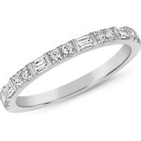 🦚 Damenring aus Weißgold oder Platin mit Diamanten 🦚 Damenring aus Weißgold oder Platin mit Diamanten