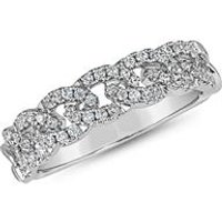 🦚 Ring für Damen aus Weißgold oder Platin mit Brillanten 🦚 Ring für Damen aus Weißgold oder Platin mit Brillanten