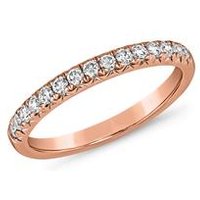 🦚 Roségoldener Half-Eternityring mit lab grown Diamanten 🦚 Roségoldener Half-Eternityring mit lab grown Diamanten