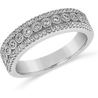 🦚 Damen Gravurring mit Brillanten, Weißgold oder Platin 🦚 Damen Gravurring mit Brillanten, Weißgold oder Platin