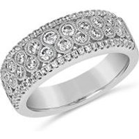 🦚 Damen Diamantring aus Weißgold oder Platin, gravierbar 🦚 Damen Diamantring aus Weißgold oder Platin, gravierbar