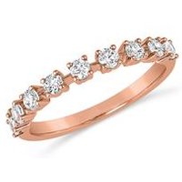 🦚 Diamantring mit Krappenfassungen aus Roségold 🦚 Diamantring mit Krappenfassungen aus Roségold