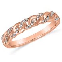 🦚 Gravurring aus Roségold mit lab grown Brillanten 🦚 Gravurring aus Roségold mit lab grown Brillanten