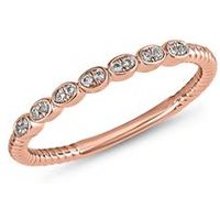 🦚 Ring für Damen aus Roségold mit lab grown Diamanten 🦚 Ring für Damen aus Roségold mit lab grown Diamanten