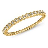 🦚 Damenring mit Brillanten aus Gelbgold 🦚 Damenring mit Brillanten aus Gelbgold