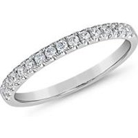 🦚 Half-Eternityring, lab grown Diamanten, Weißgold Platin 🦚 Half-Eternityring, lab grown Diamanten, Weißgold Platin