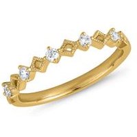 🦚 Ring aus Gelbgold mit lab grown Diamanten, gravierbar 🦚 Ring aus Gelbgold mit lab grown Diamanten, gravierbar