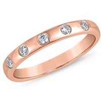 🦚 Ring mit lab grown Diamanten aus Roségold, gravierbar 🦚 Ring mit lab grown Diamanten aus Roségold, gravierbar