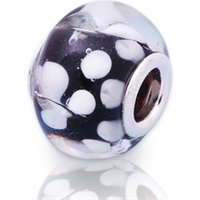 🦚 Glas Bead mit 925 Sterling Silber Fassung 🦚 Glas Bead mit 925 Sterling Silber Fassung